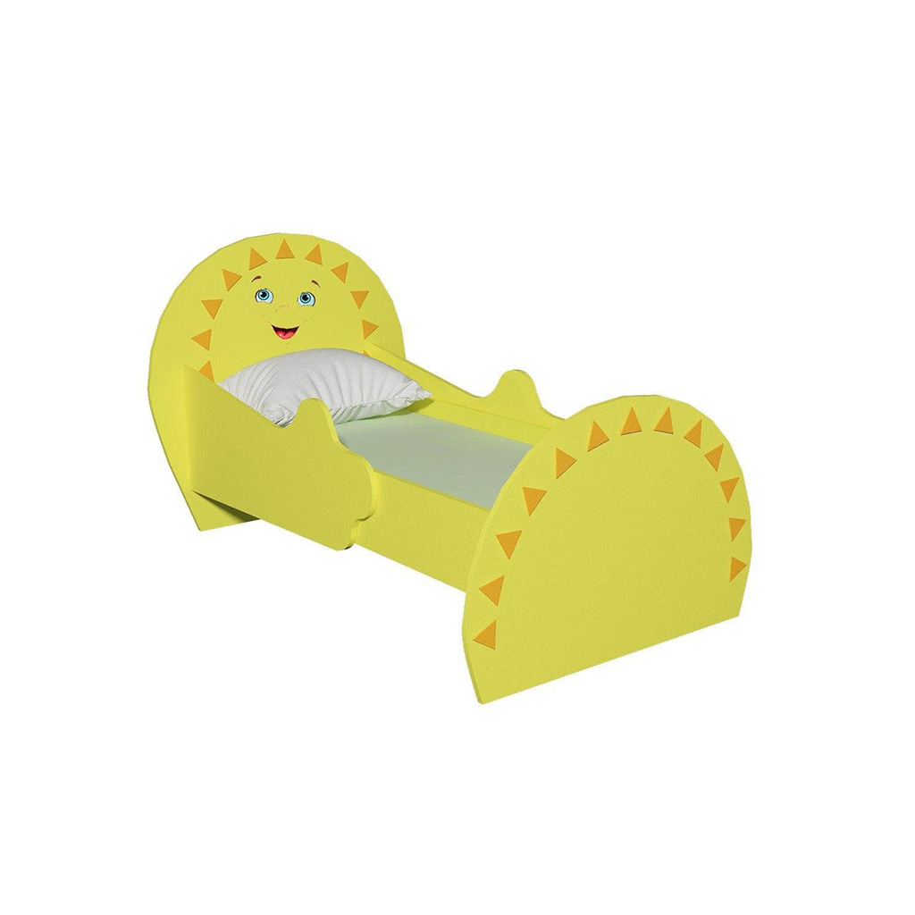 Ліжко дитяче "сонечко" РОЗКОМ, розмір 1436х736х815 мм.